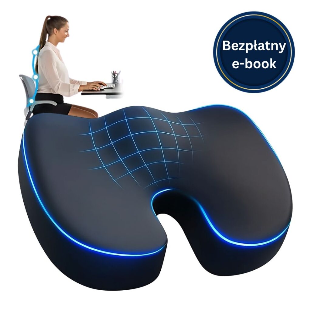 Ortopedyczna poduszka do siedzenia – ComfortLux