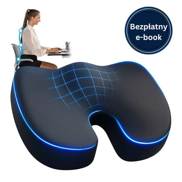 Ortopedyczna poduszka do siedzenia – ComfortLux
